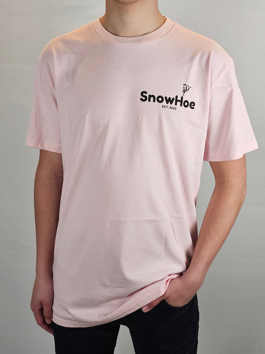 Pink SnowHoe Logo T-shirt